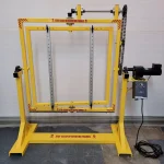 3x3 Rotational Casting Machine For Rotocasting Resin Foam Rubber Concrete