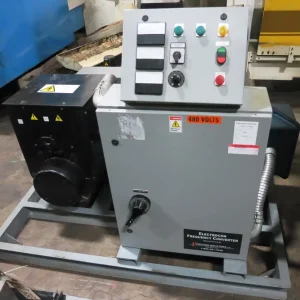 VISICOMM INDUSTRIES MODEL 75IND6050 75 KVA ROTARY FREQUENCY CONVERTOR FROM 60HZ
