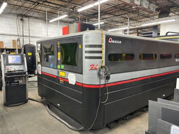 2000 Watt Amada FOL 3015AJ Fiber Laser, 2012 - 5' x 10' Tables - Image 2