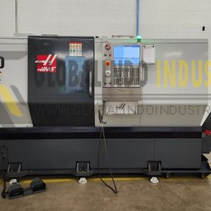 2018 HAAS ST-30 with a 12-inch lathe chuck, tailstock, and oil separation system