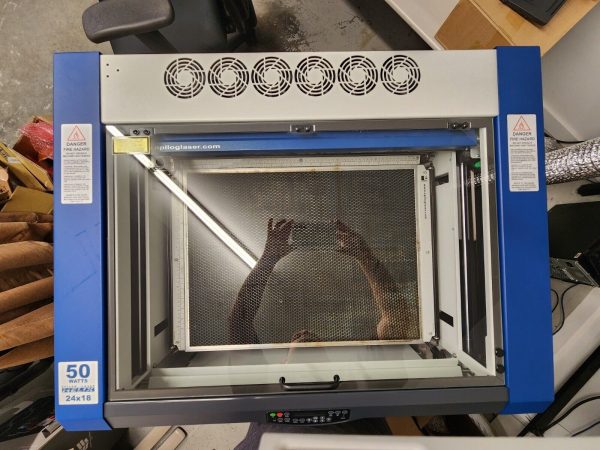 Epilog Helix 24 50 watt CO2 Laser System for Industrial Engraving, Cutting - Image 2