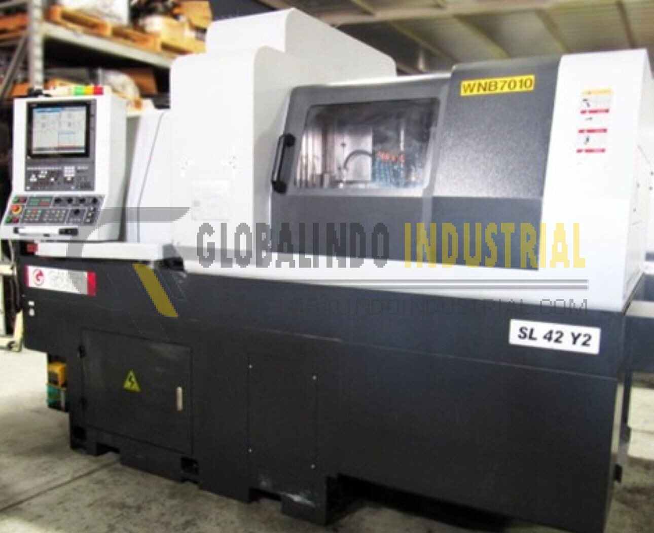 2017 Ganesh Genturn Sl-42Y2 8 Axis Hybrid Swiss CNC Lathe w Double Y Axis 42mm
