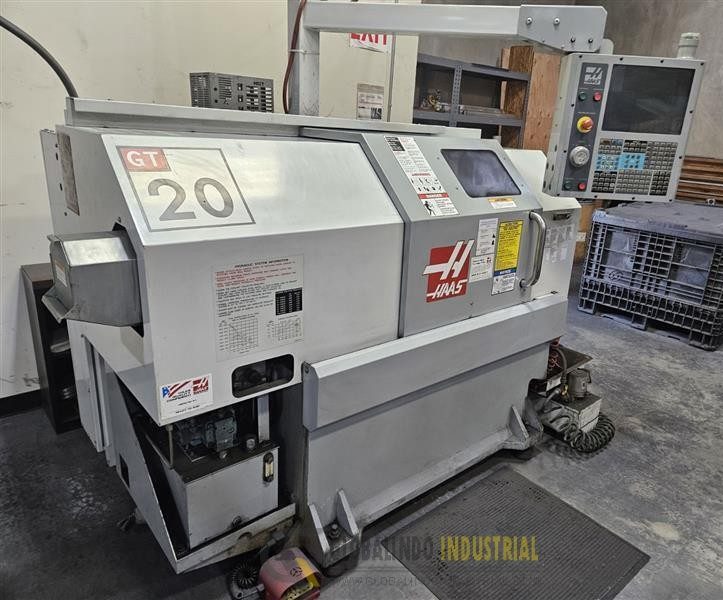 Haas GT 20 Toolroom Lathe 2006 - 8 Position Programmable Turret-4k RPM Spin