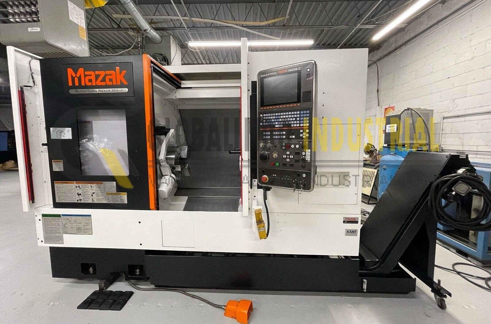 2014 Mazak Qtn 350-Ii Cnc Lathe CNC Turning Center