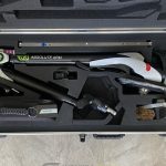The Hexagon Absolute Arm 8325-7 is a 7-axis portable coordinate measuring machine (CMM) featuring a 2.5-meter (9.8 ft) measurement range and entry-level 83-series accuracy. Paired with the removable RS5 Laser Scanner, it provides high-speed 3D surface scanning and tactile probing.