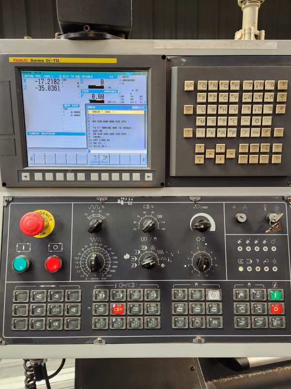 GANESH GT-3080 BB Heavy Duty CNC Lathe with FANUC, 10" Bore - Image 5