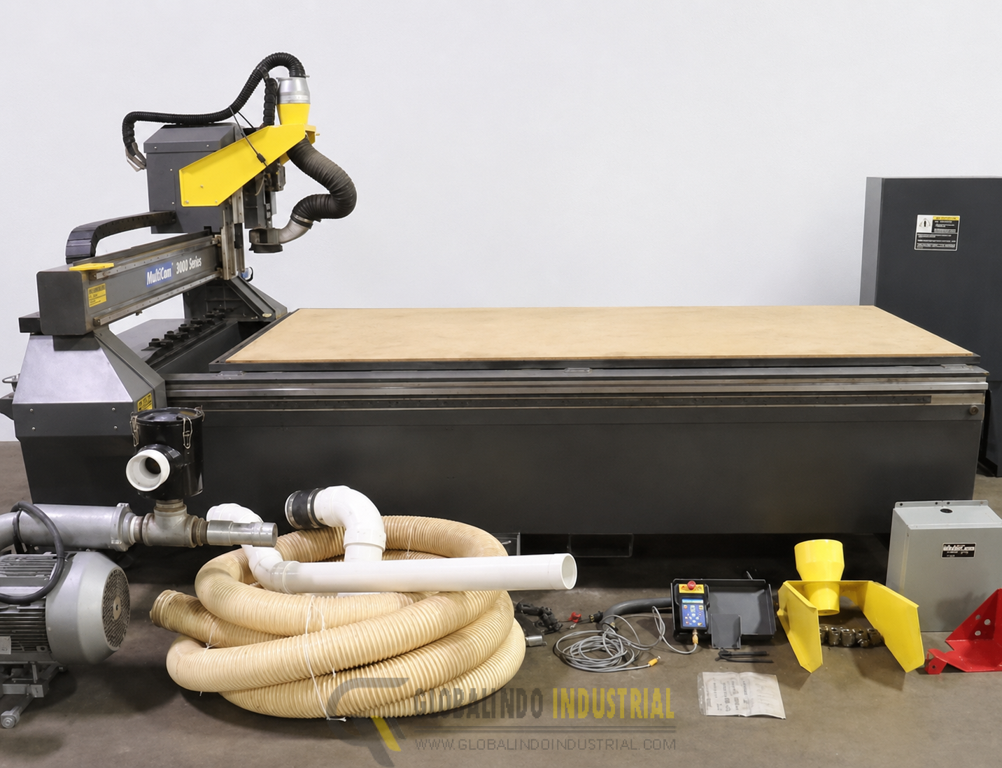 Multicam 3000 Series 3-103-R 4' x 8' CNC Router w ATC & Vacuum Pump
