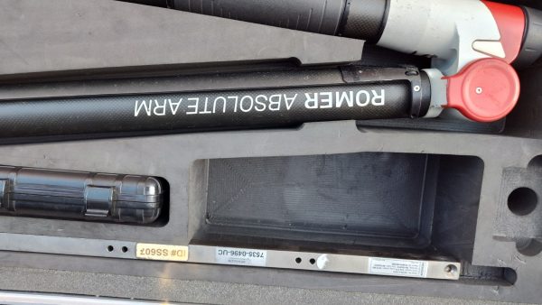 Hexagon Metrology Romer Arm RA-7535, Software, Magnetic Base, Probes & Case - Image 2