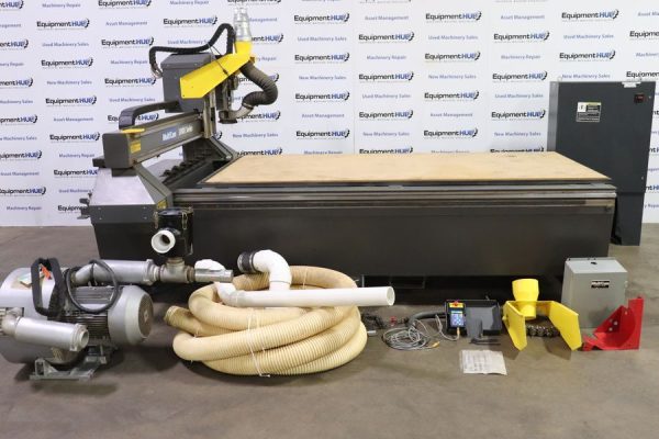 Multicam 3000 Series 3-103-R 4' x 8' CNC Router w ATC & Vacuum Pump