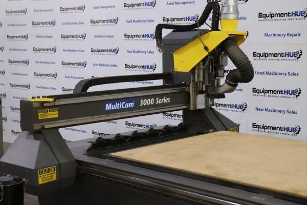 Multicam 3000 Series 3-103-R 4' x 8' CNC Router w ATC & Vacuum Pump - Image 2