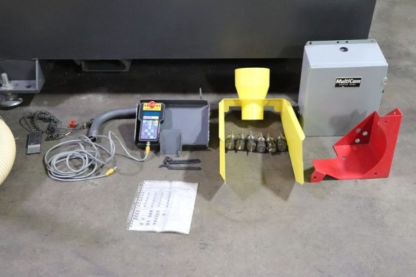 Multicam 3000 Series 3-103-R 4' x 8' CNC Router w ATC & Vacuum Pump - Image 3