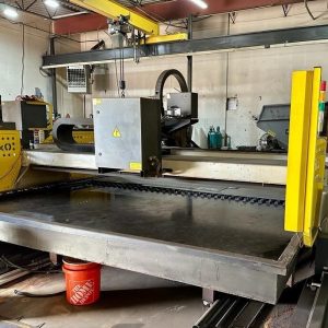 CNC metal cutting machine Hypertherm HPR-260XD plasma with an Oxipira 10’x25′