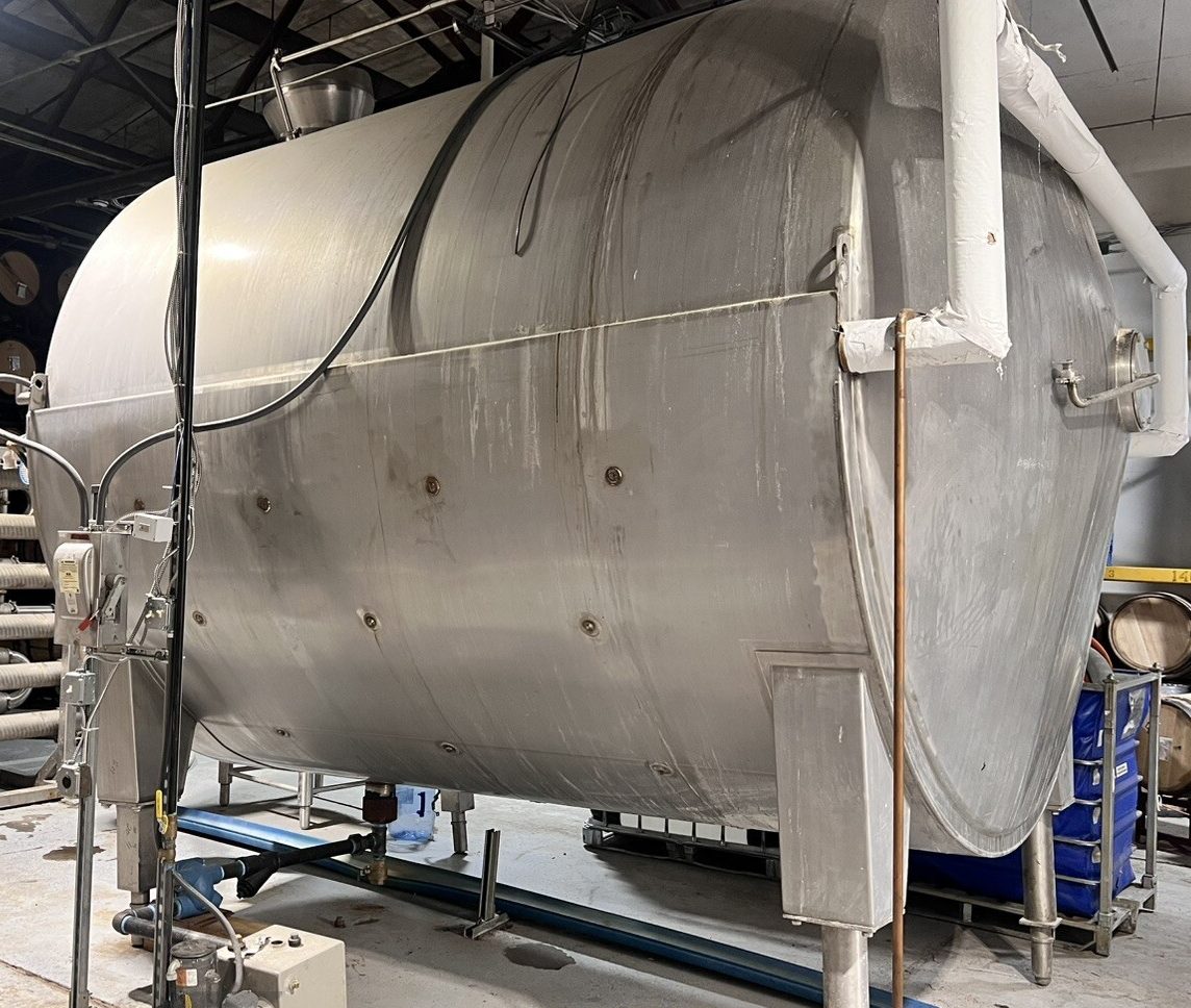 5000 Gallon Jacketed Tank With Mixer