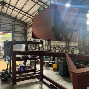 Jacketed Ribbon Blender Ribbon Mixer 200 Cubic feet SS41