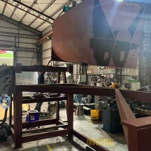 Jacketed Ribbon Blender Ribbon Mixer 200 Cubic feet SS41