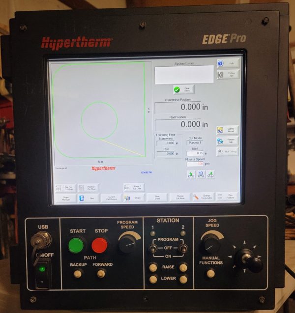Hypertherm Edge Pro CNC Control