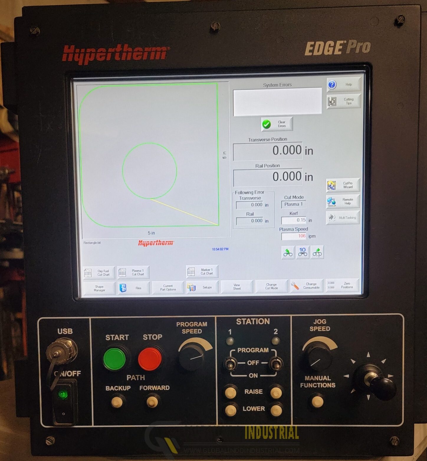 Hypertherm Edge Pro CNC Control
