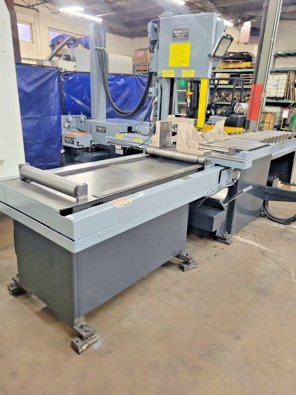 HEM Vertical Tilt frame Programmable Bandsaw Model V100HLA-3, 18 x 22 Mitering - Image 3