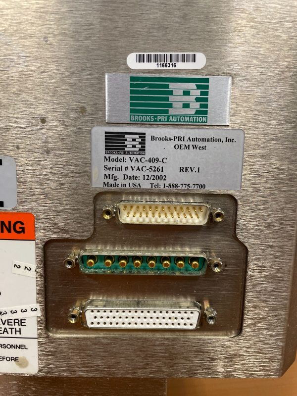 Brooks-PRI Automation VAC-409-C - Image 2