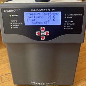 Pfeiffer Vacuum THERMOstar Gas Analysis System Analyzer GSD 320 T3