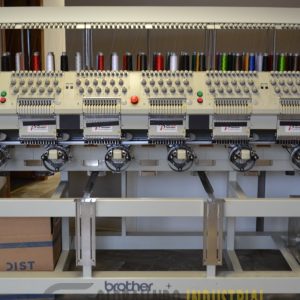 Brother 6 Head Commercial Embroidery Machine Sewing