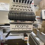RICOMA MT-1502 Commercial Embroidery Machine - 2 Heads - 15 Needles