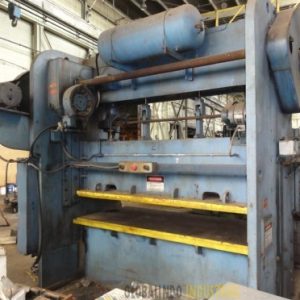 150 Ton NIAGARA Mdl# PN150-72x36 GAP FRAME DOUBLE CRANK PRESS