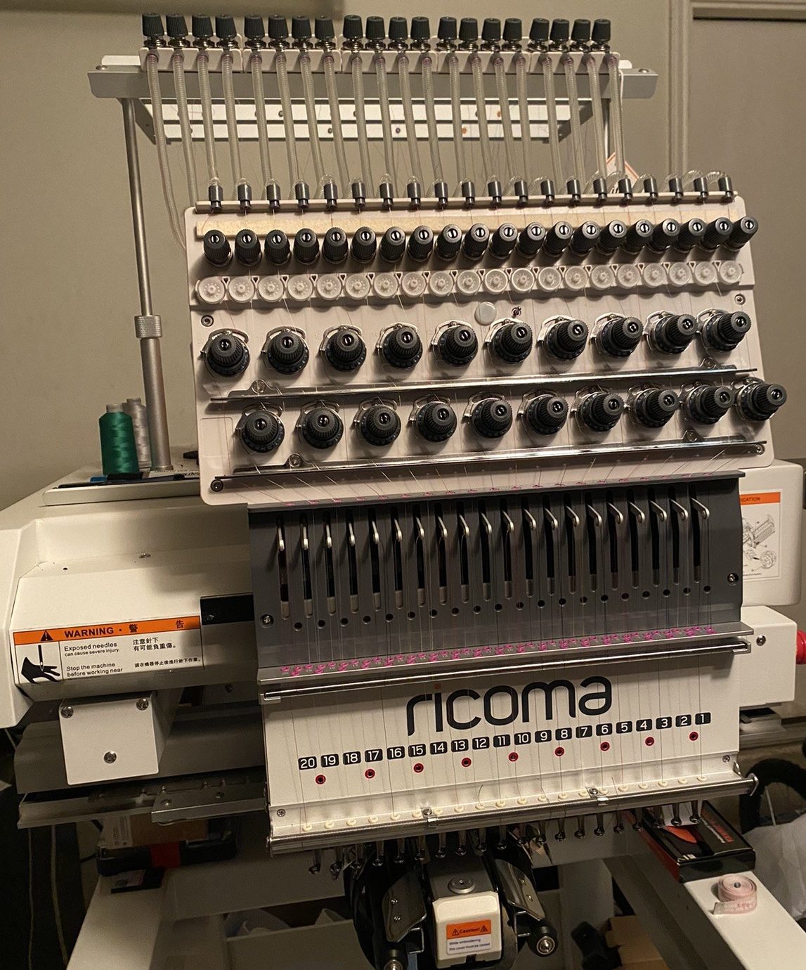 2001 Marquee Single-head commercial embroidery machine