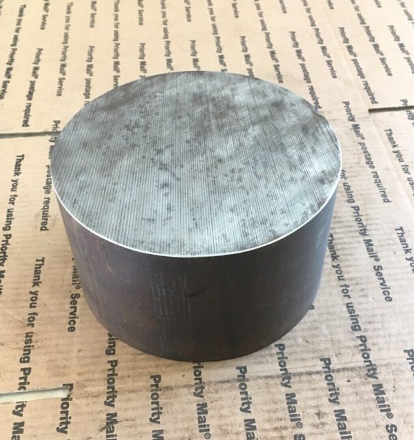 8” Solid Steel Round Bar 4 L Lathe Stock Machining Blacksmithing