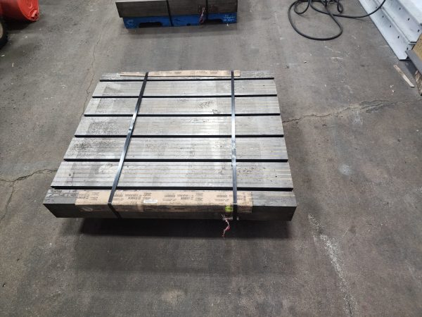 REBUILT WALKER T-SLOT MAGNETIC CHUCKS 42-144 LBP 42 X 147 X 6