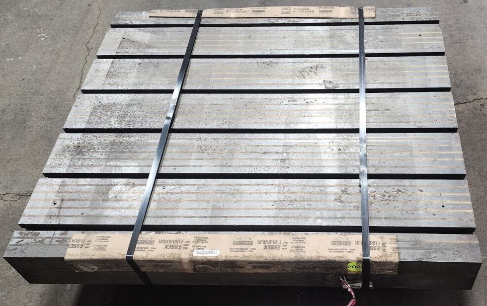 REBUILT WALKER T-SLOT MAGNETIC CHUCKS 42-144 LBP 42 X 147 X 6