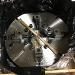 Cushman 32 4-Jaw Independent, Heavy Duty Lathe Chuck, 10.5 Thru Hole A15 Mount