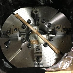 Cushman 32 4-Jaw Independent, Heavy Duty Lathe Chuck, 10.5 Thru Hole A15 Mount