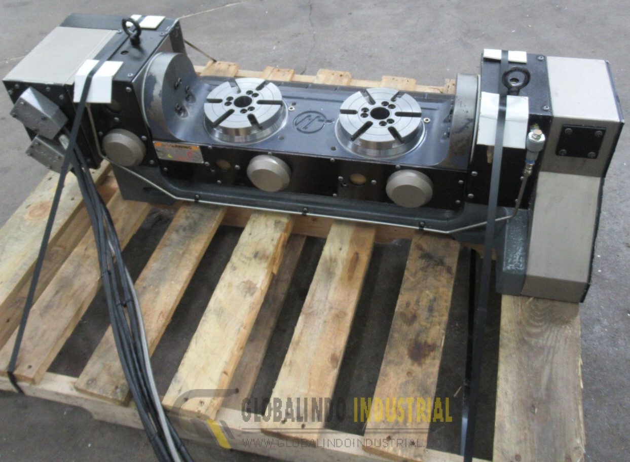 Haas TR-160-2 Twin Platter Brushless Sigma 5 4th & 5th Axis Programmable 2-Axis