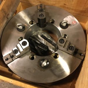Cushman 24 3-Jaw Self-Centering, Heavy Duty Lathe Chuck, A15 Mount