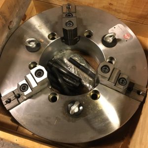 Cushman 24 3-Jaw Self-Centering, Heavy Duty Lathe Chuck, A15 Mount