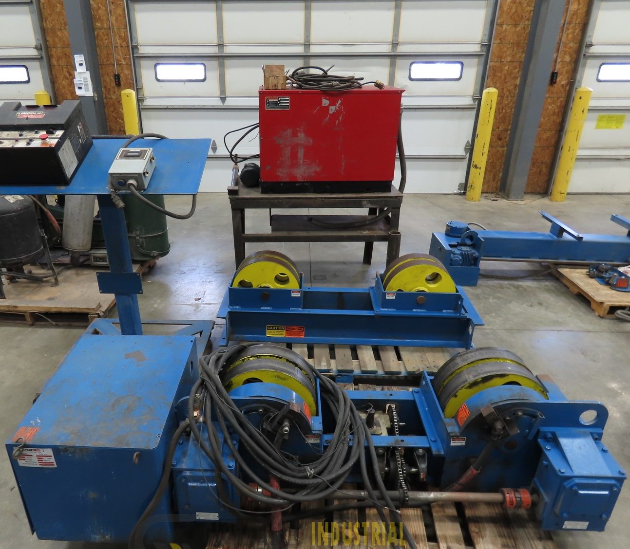 Pandjiris DC-1000 Industrial Pipe Welder 25 Ton Turning Roll & Manipulator Boom