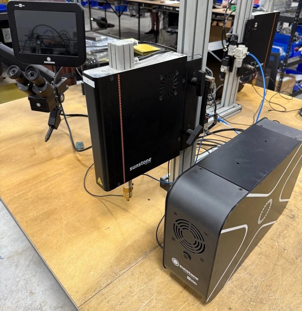 Sunstone Omega PA250i with CNC Weld Head - Multipurpose Microwelder System x 2