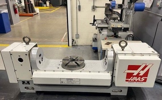 Haas TR-160 Brushless Trunnion Sigma 1 Rotary Table Indexer 4th & 5th Axis