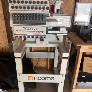 Ricoma MT-2001 Commercial Embroidery Machine 20 Head