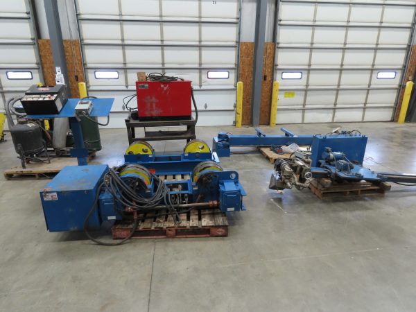 Pandjiris DC-1000 Industrial Pipe Welder 25 Ton Turning Roll & Manipulator Boom - Image 2